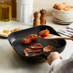 Baccarat Granite 28cm Grill Pan -Deals Baccarat Store 1022144 bcgranitegrill28 0437