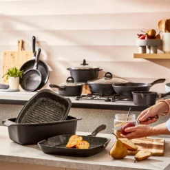 Baccarat STONE 10 Piece Cookware Set With Wok -Deals Baccarat Store 1026851 bc stone 10pc square3