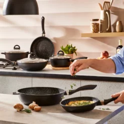 Baccarat STONE Cookware Set 6 Piece -Deals Baccarat Store 1026852 bc stone 6pc square3