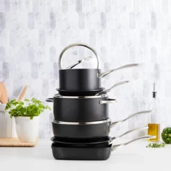 Baccarat ID3 Hard Anodised Cookware Set Of 6 -Deals Baccarat Store 1027984 bc id3 f cookset 6pc 01