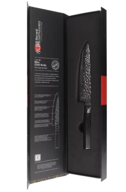 Baccarat Damashiro Emperor Chefs Knife 15cm -Deals Baccarat Store 1030615 daem minichef15cm box png