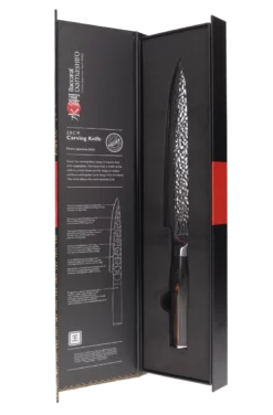Baccarat Damashiro Emperor Carving Knife 20cm -Deals Baccarat Store 1030618 daem carving20cm box png