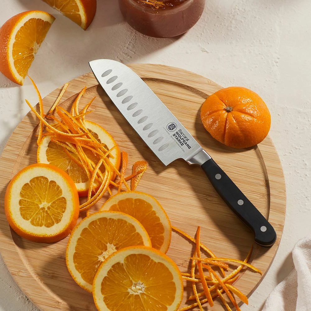 Baccarat Wolfgang Starke Stainless Steel Santoku Knife 14cm 4 Baccarat Wolfgang Starke Stainless Steel Santoku Knife 14cm - Image 2