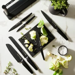 Baccarat ID3 Black Samurai Gozen Knife Block 7 Piece -Deals Baccarat Store 1032693 bc id3 black samurai gozen 7pc 03