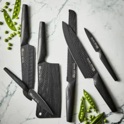 Baccarat ID3 Black Samurai Utility Knife 11cm -Deals Baccarat Store 1032703 1032695 1032696 1032702 1032698 1032700 japanese id3 blk samurai 01 2