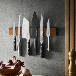 Baccarat ID3 Magnetic Acacia Wood Wall Mounted Knife Holder 40cm Brown 9 Baccarat ID3 Magnetic Acacia Wood Wall Mounted Knife Holder 40cm Brown -Deals Baccarat Store 1033696 id3 magnetic knife holder acacia 01