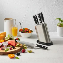 Baccarat Artisan Stahl 6 Piece Knife Block 12 Baccarat Artisan Stahl 6 Piece Knife Block -Deals Baccarat Store 1033948 bc artisan stahl knife block 1