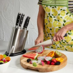 Baccarat Artisan Stahl 6 Piece Knife Block 14 Baccarat Artisan Stahl 6 Piece Knife Block -Deals Baccarat Store 1033948 bc artisan stahl knife block 2