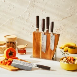 Baccarat Damashiro Emperor Nanashi Knife Block 6 Piece -Deals Baccarat Store 1034527 bc dm nanashi knife block 6 pc 2098 1000x1000