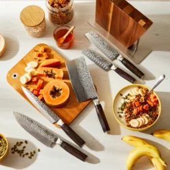 Baccarat Damashiro Emperor Nanashi Knife Block 6 Piece -Deals Baccarat Store 1034527 bc dm nanashi knife block 6 pc 2115 1000x1000