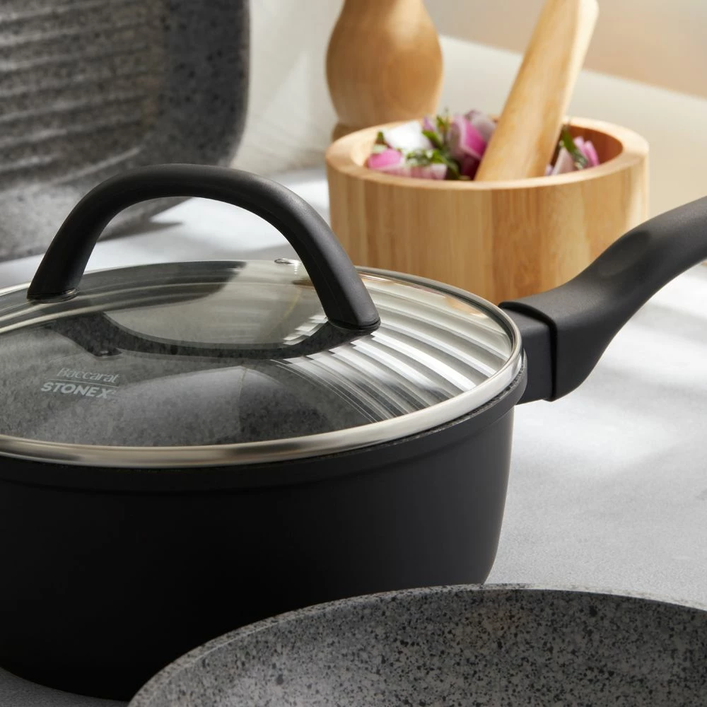 Baccarat STONEX2 6 Piece Non Stick Cookware Set 6 Baccarat STONEX2 6 Piece Non Stick Cookware Set - Image 4
