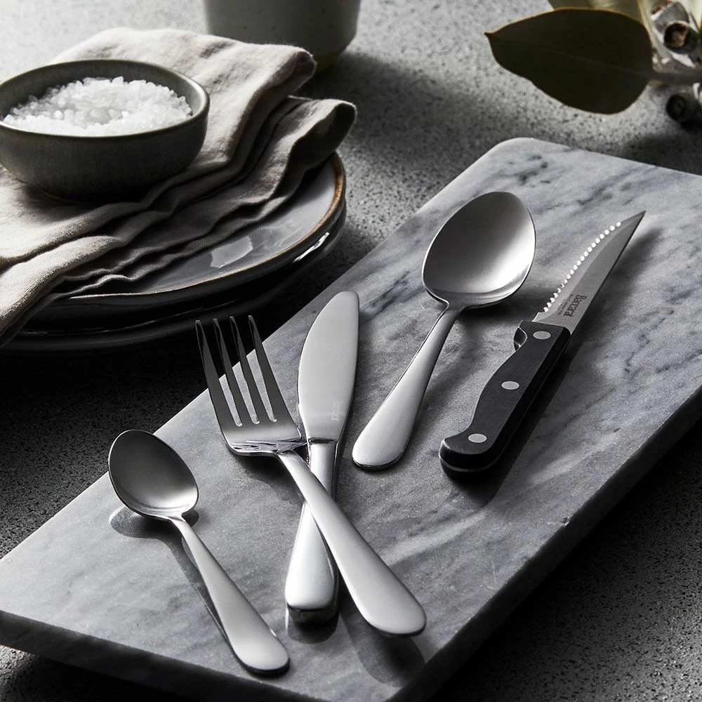 Baccarat Sabre Fussen 40 Piece German Stainless Steel Cutlery Set 4 Baccarat Sabre Fussen 40 Piece German Stainless Steel Cutlery Set - Image 2