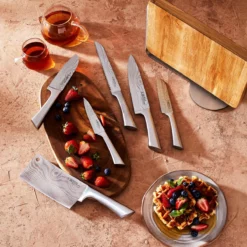 Baccarat Damashiro Meiyo 7 Piece Knife Block 18 Baccarat Damashiro Meiyo 7 Piece Knife Block -Deals Baccarat Store 1037772 bcdmmeiyoknifeblock7pc 03