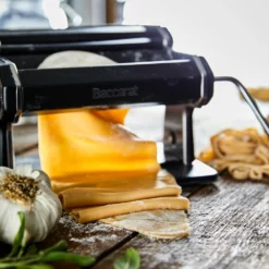 Baccarat Gourmet 180mm Pasta Machine Black -Deals Baccarat Store 1038537 bcblkpastamaker 3 1000x1000