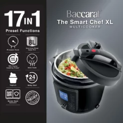 Baccarat The Smart Chef Multi Cooker 8L 12 Baccarat The Smart Chef Multi Cooker 8L -Deals Baccarat Store 1039375 bc the smart chef multicooker 8l black 02