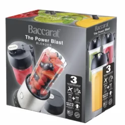 Baccarat The Power Blast Blender Stainless Steel -Deals Baccarat Store 1040765 bc powerblast to go blender packaging