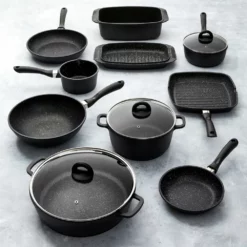 Baccarat STONE 10 Piece Cookware Set With Wok -Deals Baccarat Store 20230321 stone 10pc oh 9060 square