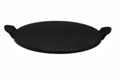 Baccarat Gourmet Black Pizza Stone With Handles 46cm