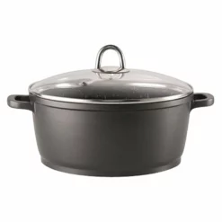 Baccarat Granite 24 X 11cm Casserole With Lid