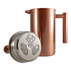 Baccarat Barista Brillante Double Wall Coffee Press 1L Copper