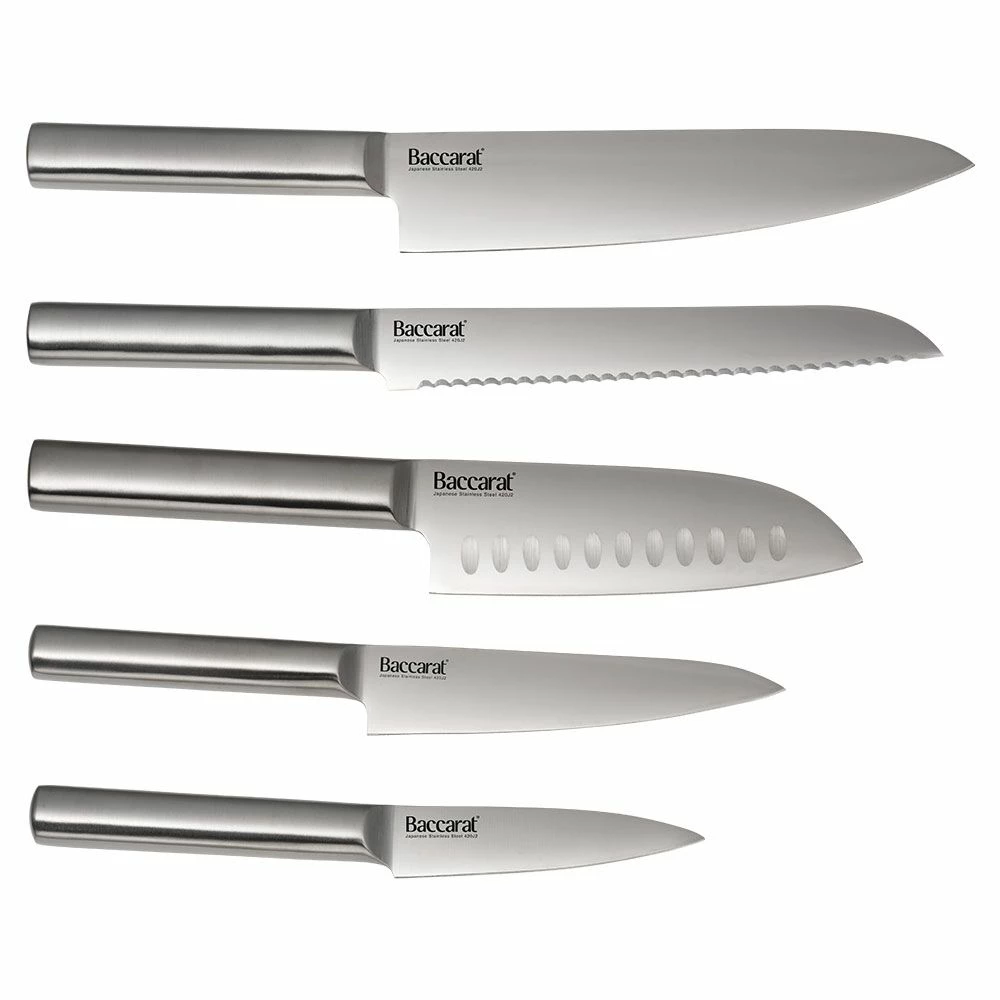 Baccarat Daisho Nara 6 Piece Japanese Steel Knife Block Graphite 4 Baccarat Daisho Nara 6 Piece Japanese Steel Knife Block Graphite - Image 2