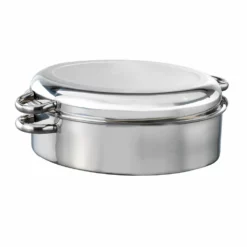 Baccarat Gourmet Stainless Steel Oval Roast & Steam 3 Piece Set -Deals Baccarat Store PCP 1033663 2