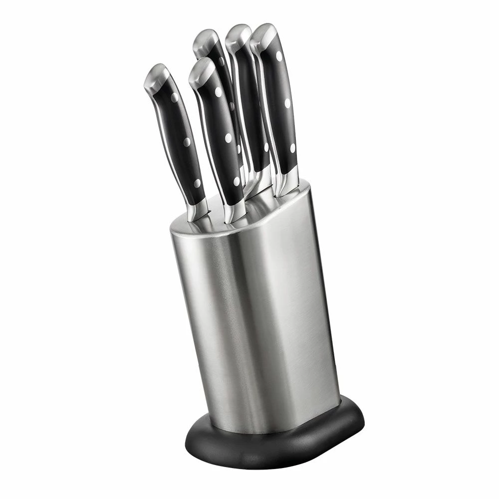 Baccarat Artisan Stahl 6 Piece Knife Block 3 Baccarat Artisan Stahl 6 Piece Knife Block