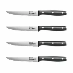 Baccarat IconiX 4 Piece Steak Knife Set