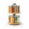Baccarat Spice Market Essence Rotating 16 Jar Bamboo Spice Rack -Deals Baccarat Store PCP 1035650 1