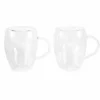 Baccarat Barista Cafe 2 Piece Double Walled Thermal Glass Mugs Set 300ml -Deals Baccarat Store PCP 1031758
