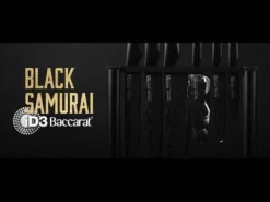 THE EGG By Baccarat ID3 Black Samurai Knife Block 9 Piece -Deals Baccarat Store hqdefault 3 4