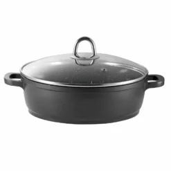 Baccarat Granite 32cm Saute Pan With Lid