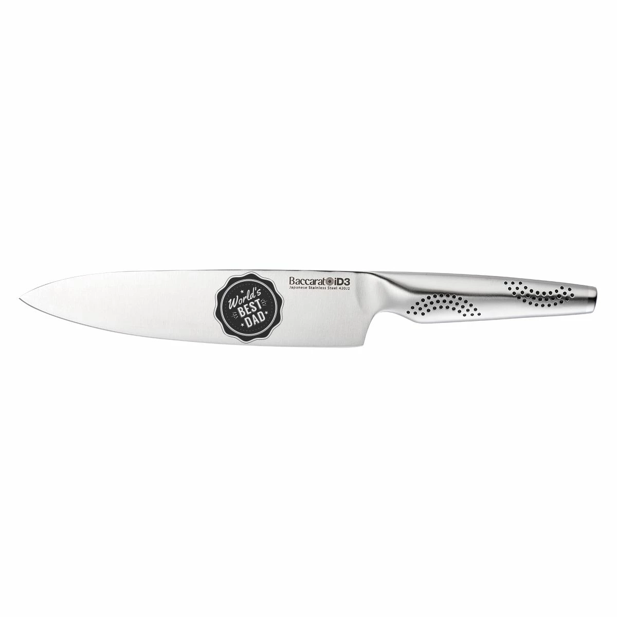Baccarat ID3 Chefs Knife 20cm Dad's Kitchen 3 Baccarat ID3 Chefs Knife 20cm Dad's Kitchen
