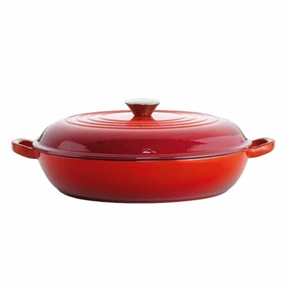 Baccarat Le Connoisseur Round French Saute Pan 31cm Red 3 Baccarat Le Connoisseur Round French Saute Pan 31cm Red