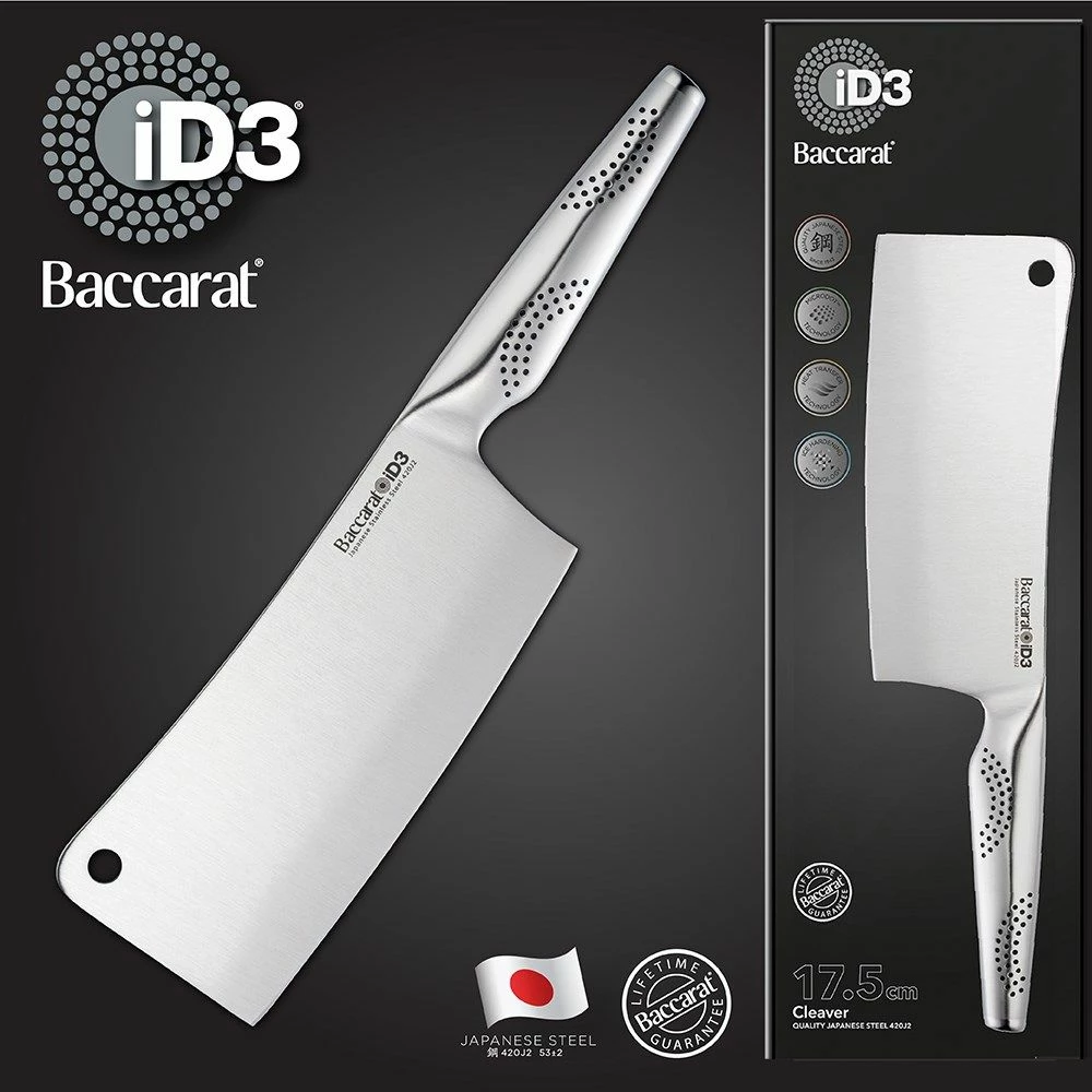 Baccarat ID3 Cleaver Knife 17.5cm King Of The BBQ 5 Baccarat ID3 Cleaver Knife 17.5cm King Of The BBQ - Image 3