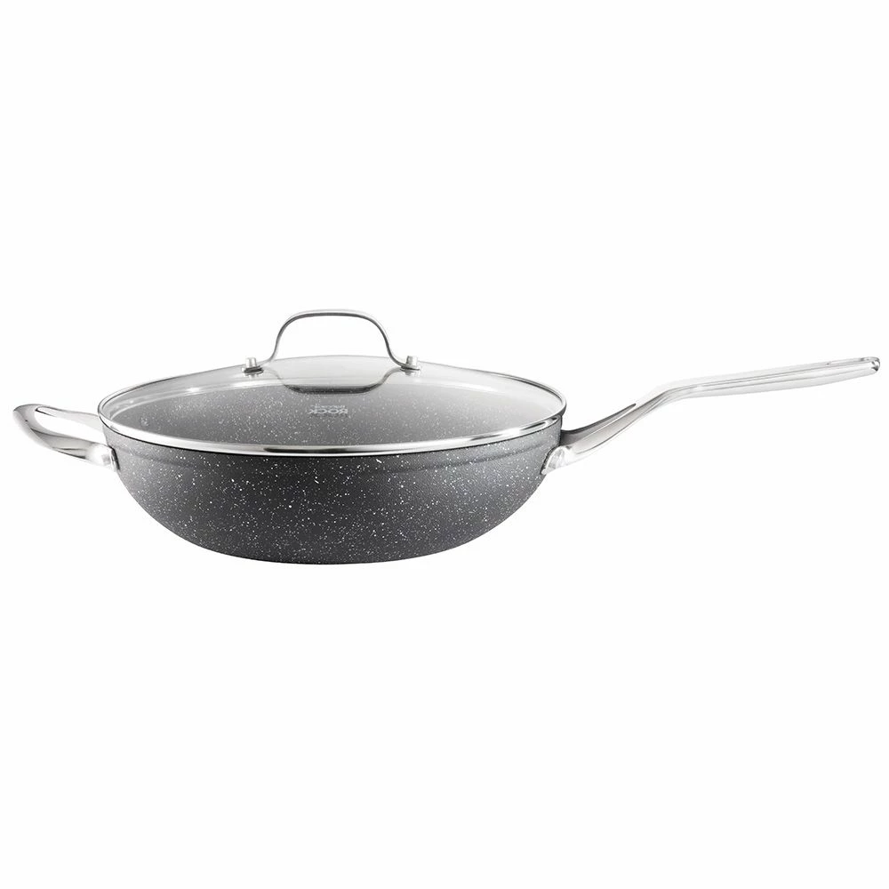 Baccarat Rock 30cm Wok With Lid 3 Baccarat Rock 30cm Wok With Lid