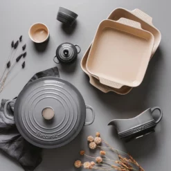 Baccarat Le Connoisseur Round French Oven With Lid Grey 29cm 6.3L -Deals Baccarat Store pcp 1027444 5