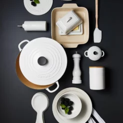 Baccarat Le Connoisseur Round French Oven With Lid White 29cm 6.3L -Deals Baccarat Store pcp 1027445 7