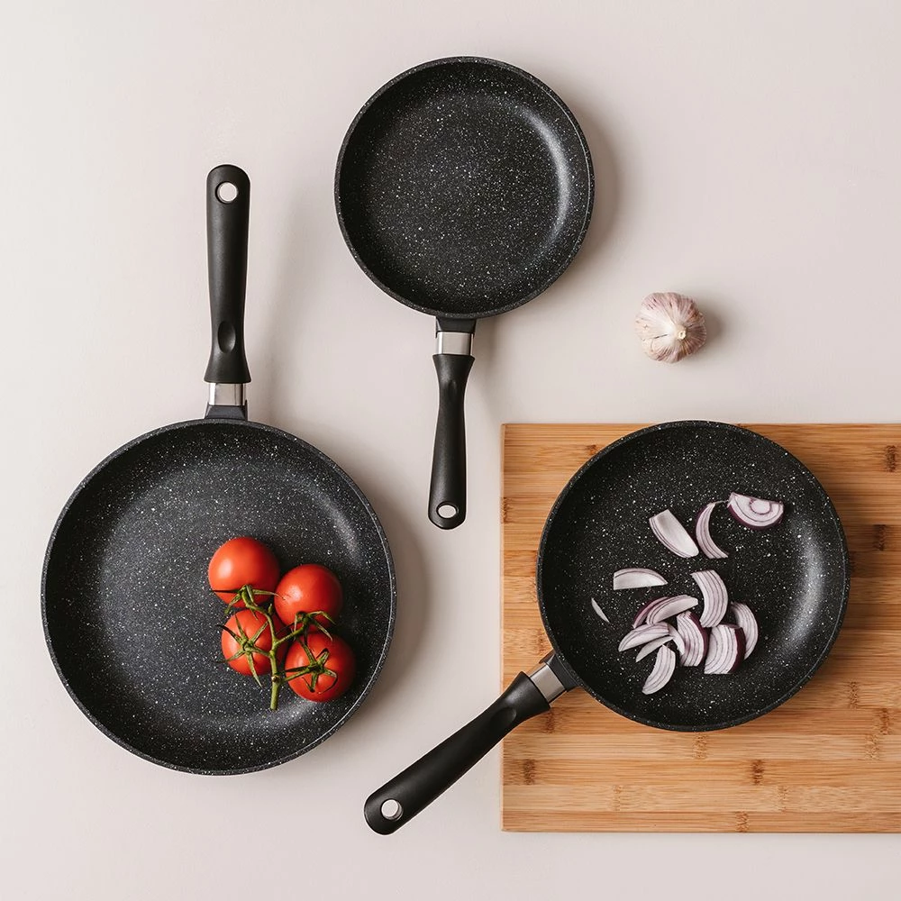 Baccarat STONE Tri Pack Frypan 20cm, 24cm & 28cm 4 Baccarat STONE Tri Pack Frypan 20cm, 24cm & 28cm - Image 2