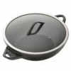 Baccarat ID3 CS Hard Anodised Wok 36cm With Lid & Bakelite Handles -Deals Baccarat Store pcp 1027961