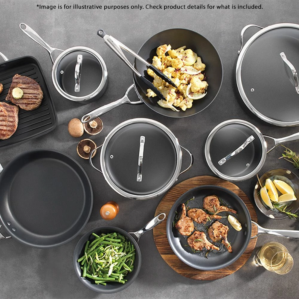 Baccarat ID3 Hard Anodised Saucepan With Lid 18 X 11cm 5 Baccarat ID3 Hard Anodised Saucepan With Lid 18 X 11cm - Image 3