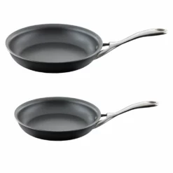 Baccarat ID3 Hard Anodised Frypan Twin Pack 20cm & 26cm