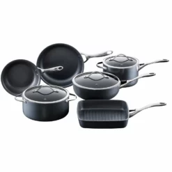 Baccarat ID3 Hard Anodised Cookware Set Of 6