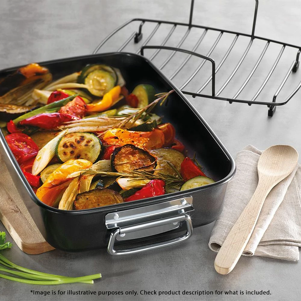 Baccarat Gourmet 40cm X 27cm Roaster With Rack 4 Baccarat Gourmet 40cm X 27cm Roaster With Rack - Image 2