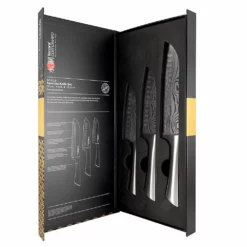 Baccarat Damashiro Santoku Knife Set 3 Piece -Deals Baccarat Store pcp 1030053 4 new