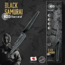 Baccarat ID3 Black Samurai Utility Knife 11cm -Deals Baccarat Store pcp 1032696 5
