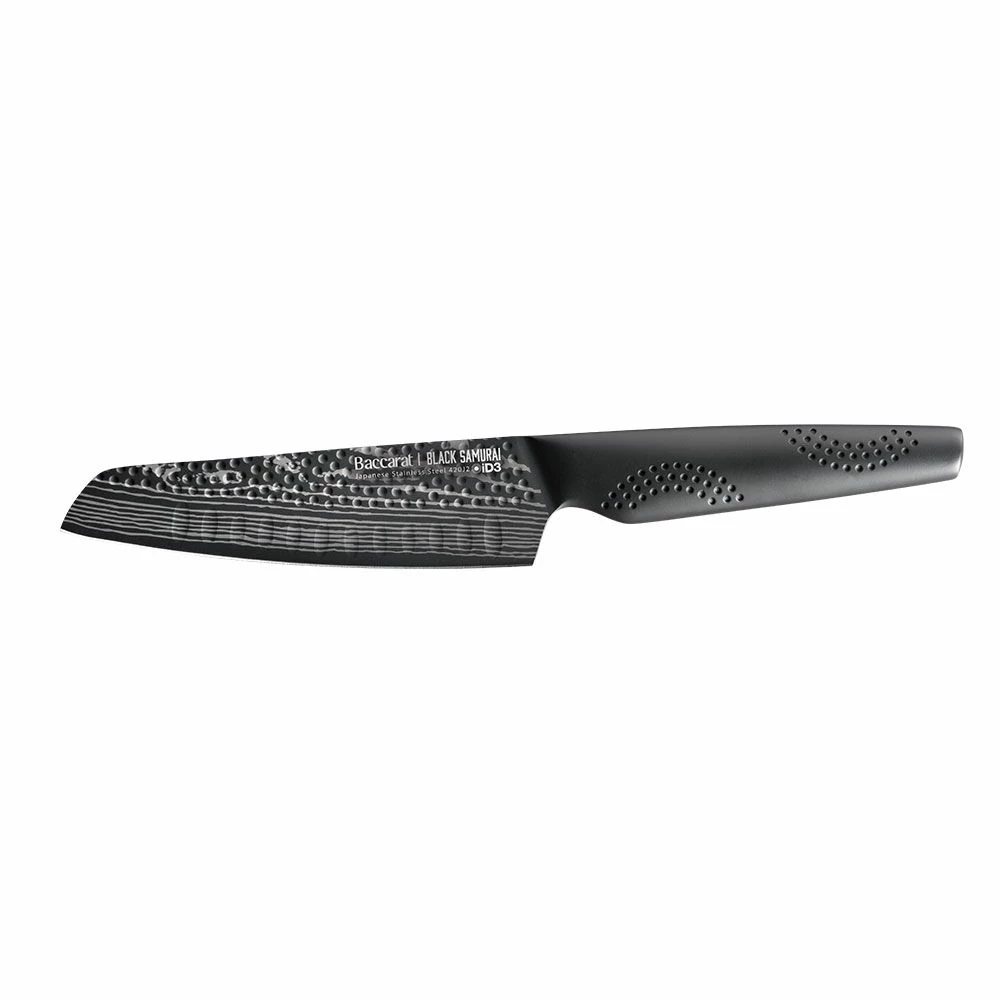 Baccarat ID3 Black Samurai Santoku Knife 15cm 3 Baccarat ID3 Black Samurai Santoku Knife 15cm