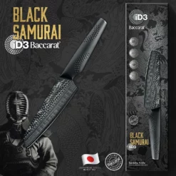 Baccarat ID3 Black Samurai Santoku Knife 15cm 10 Baccarat ID3 Black Samurai Santoku Knife 15cm -Deals Baccarat Store pcp 1032697 5