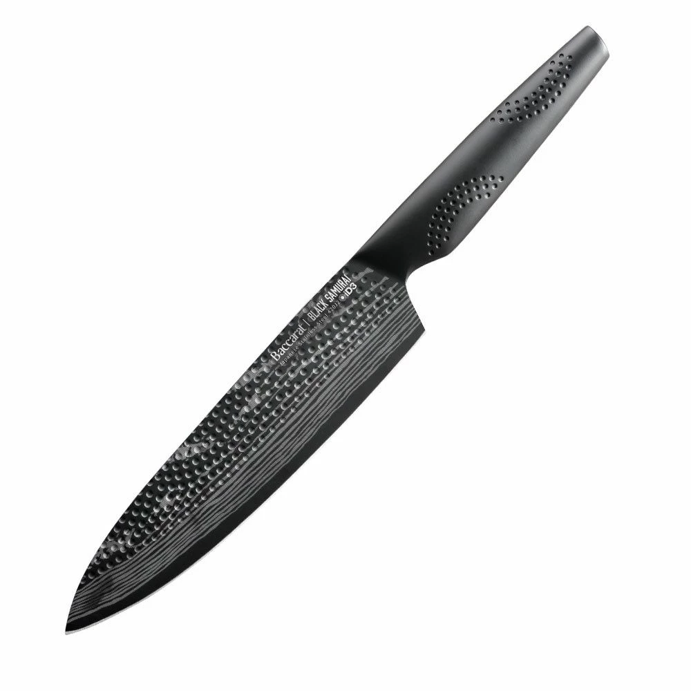Baccarat ID3 Black Samurai Chef's Knife 20cm 3 Baccarat ID3 Black Samurai Chef's Knife 20cm