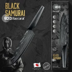 Baccarat ID3 Black Samurai Chef's Knife 20cm 12 Baccarat ID3 Black Samurai Chef's Knife 20cm -Deals Baccarat Store pcp 1032700 5